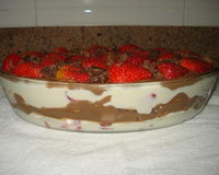 Pavê simples de chocolate