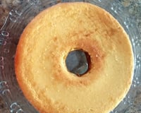 Bolo de milho feito com cuscuz