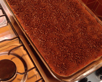 Bolo nega maluca de liquidificador