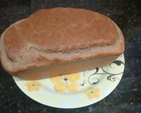 Pão fofinho de farinha integral de liquidificador
