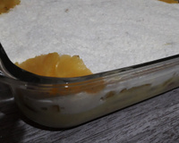 Pavê de abacaxi com coco