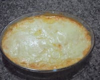 Frango desfiado ao creme de milho