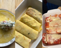 Se você não gosta de palmito é porque nunca provou essa panqueca vegetariana maravilhosa!