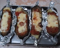 Barquinho de berinjela