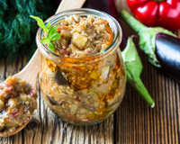 Patê de berinjela no azeite