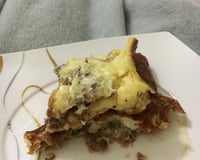 Torta de atum low carb