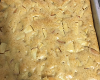 Bolo de maçã molhadinho sem ovos