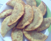 Pastel doce de chocolate com banana