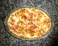 Pavê de maracujá com suspiro