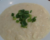 Sopa de palmito cremosa light