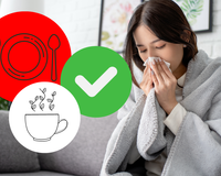 O que comer e beber se você estiver com gripe: você pode melhorar mais rápido