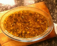 Molho de manteiga com ervas finas