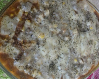 Nhoque com carne moída