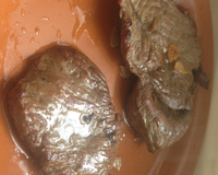 Bife frito rápido e gostoso