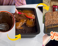 Bolo pão de mel de travessa gelado de dar água na boca: tem muito recheio e é fácil de fazer!