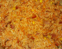 Arroz temperado à Kamila