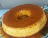 Pudim de leite condensado com creme de leite