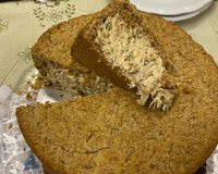 Torta de frango e requeijão com massa podre