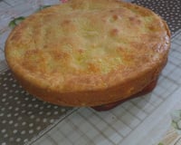 Torta de queijo e presunto