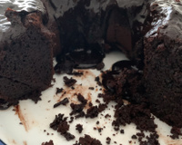 Bolo de chocolate amargo low carb