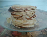 Waffle de frigideira (pancakes)