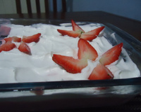 Pavê de morango especial