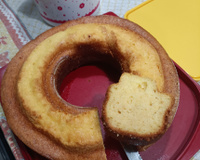 Bolo de fubá crocante