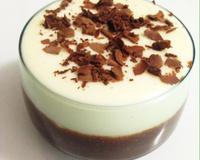 Mousse de chocolate e limão