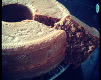 Pão de ló de chocolate