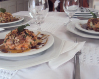 Tartar de salmão do Ferrari