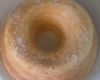 Bolo de milho feito com cuscuz