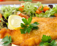 Como empanar carne, frango, peixe e legumes