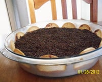 Torta de bolacha de chocolate