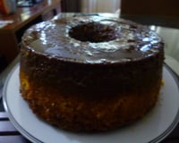 Bolo de cenoura magnífico