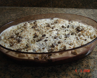 Pavê irresistível de Bis e sorvete