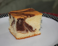 Bolo mármore de laranja