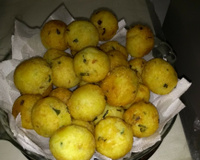 Bolinho de bacalhau simples e gostoso