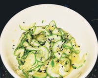 Sunomono (salada de pepino japonesa)