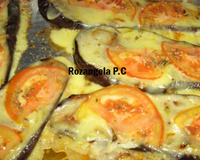 Berinjela tipo pizza