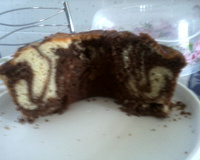 Bolo mármore fofinho