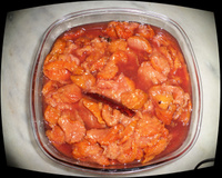 Doce de caju com calda