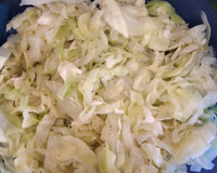 Repolho cozido no vapor