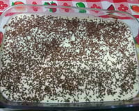 Torta de bolacha aos 3 cremes