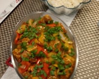 Carne de porco agridoce