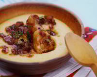 Polenta cremosa deliciosa