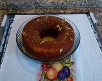 Bolo de laranja com gengibre