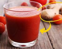 Quais são os benefícios do suco de tomate com gengibre? Veja como fazer!