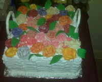 Massa de pão de ló convencional