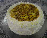 Bolo Mousse de Maracujá