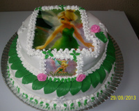 Bolo com pasta americana